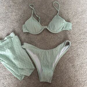 SHEIN Mint Green Bikini Set